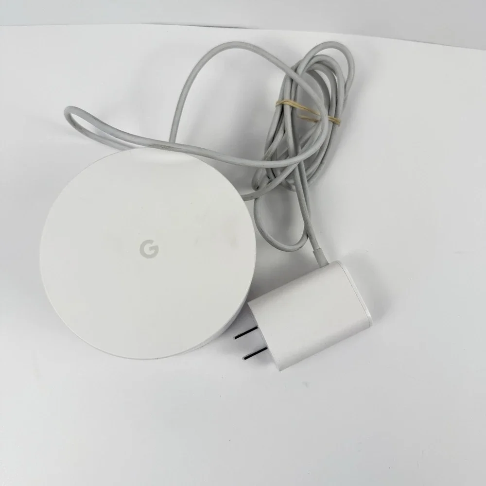Google WIFI Access Point Router AC-1304 WIFI Google Mesh w/ Power Cord Tested